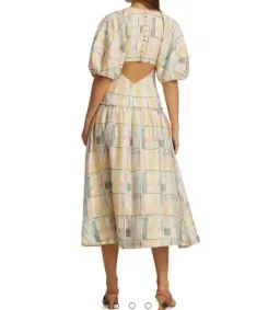 AJE LEspirit Corset Midi Dress Size 8 for rent on The Volte - image 4