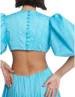 Aje Fallingwater Cut Out Midi Dress Size 14 for rent on The Volte - image 4