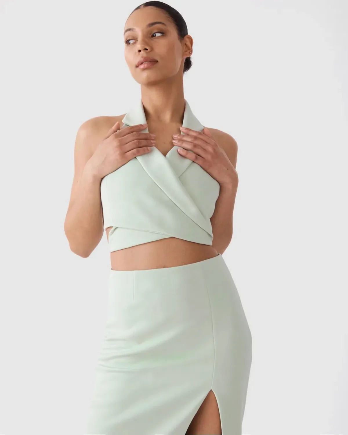 San Sloane Alessia Midi Dress Green Size S Au 8  - Image 3