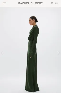 Rachel Gilbert Lucielle Gown Size 8 for rent on The Volte - image 3