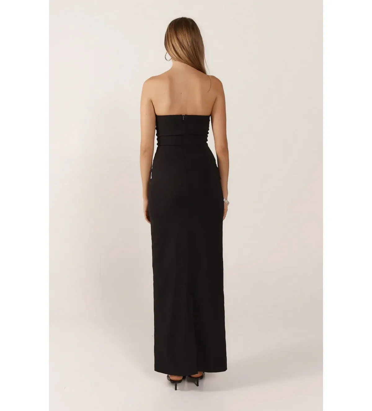 Ance Gria Margo Maxi Dress Black Size AU 10 - Image 3