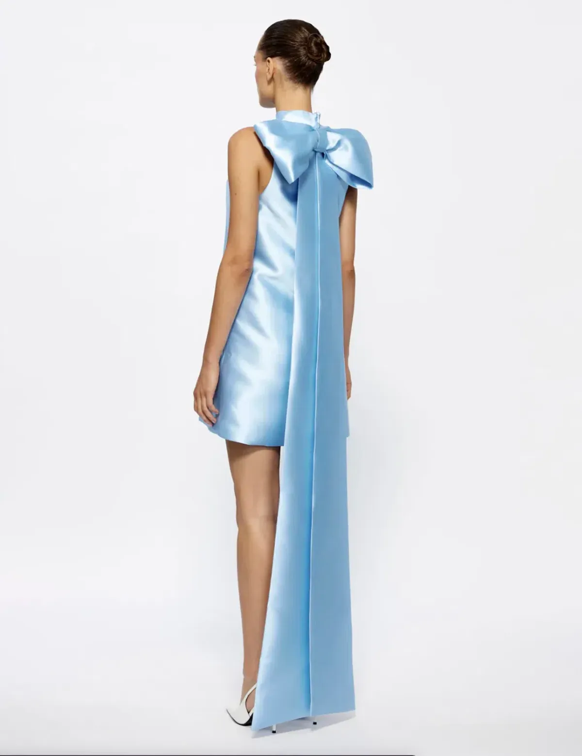 Effie Kats Jorja Mini dress in  Cornflower Blue Size AU 10 - Image 4