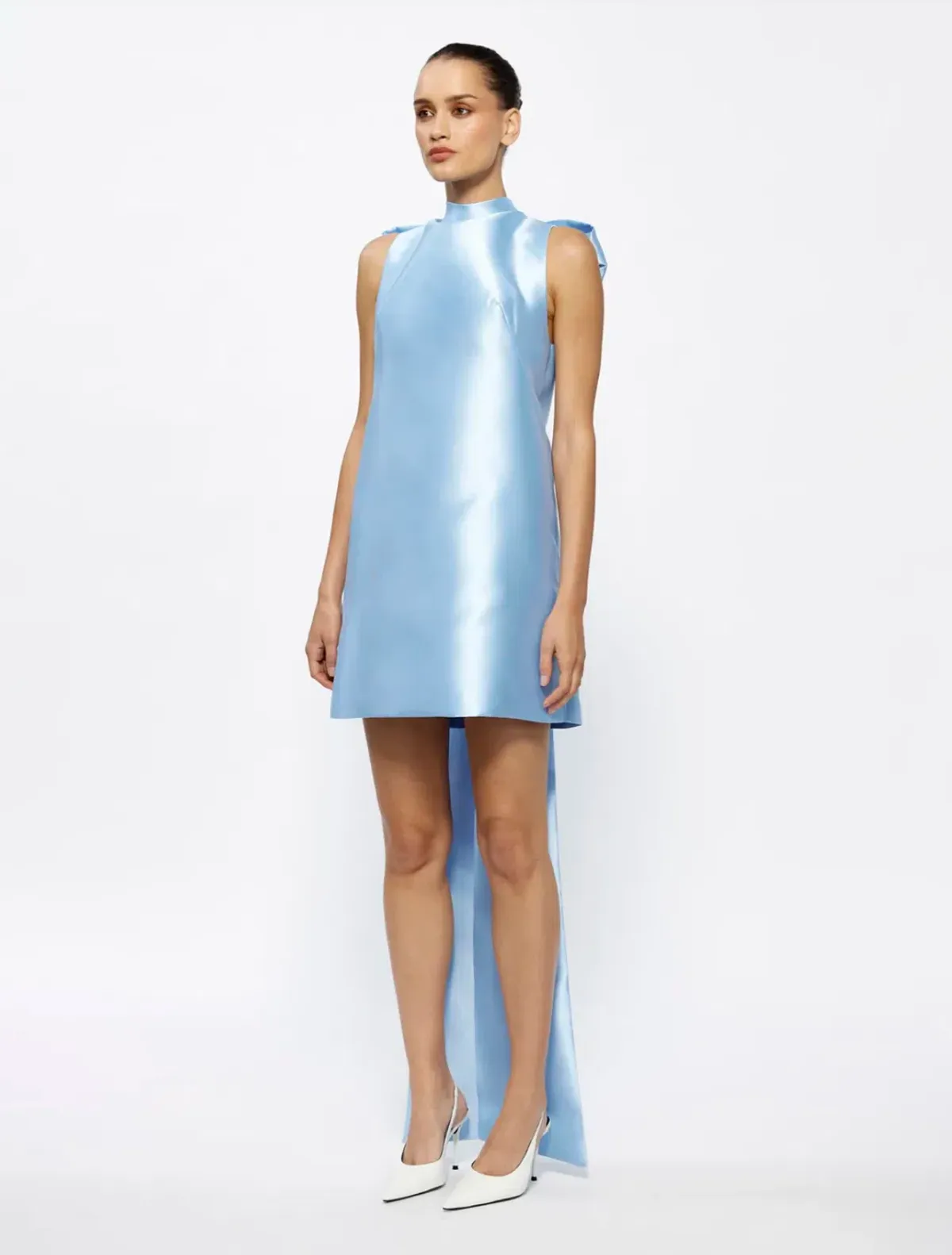 Effie Kats Jorja Mini dress in  Cornflower Blue Size AU 10 - Image 2