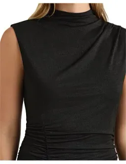 David Lawrence Copelyn Sparkle Jersey Dress Black Size 8/XS for rent on The Volte - image 4