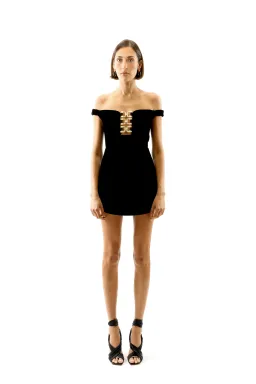 ALICE By Alice McCall Meadow Mini Dress Black Size AU 8  for rent on The Volte - image 1