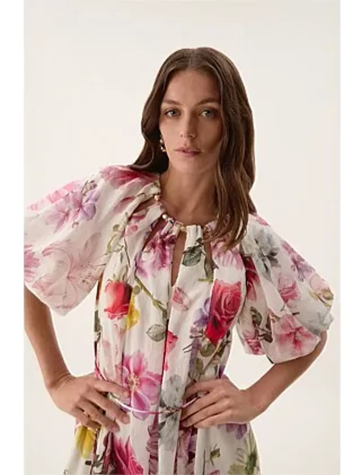 Aje Fleur Midi Dress Size 8/S - Image 5