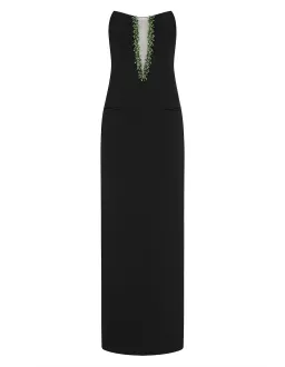 Sass and Bide Hanging Garden Maxi Dress Black  Size 10 for rent on The Volte - image 5