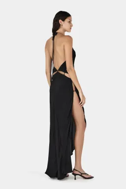 Hansen and Gretel Oscar Dress Black Size 6  for rent on The Volte - image 4