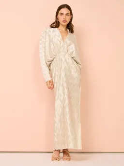 Lidee De Luxe Gown Champagne Maxi Size AU 10 for rent on The Volte - image 1