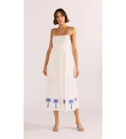 Minkpink Isadora Embroidered Midi Dress White Size 6 for rent on The Volte - image 2