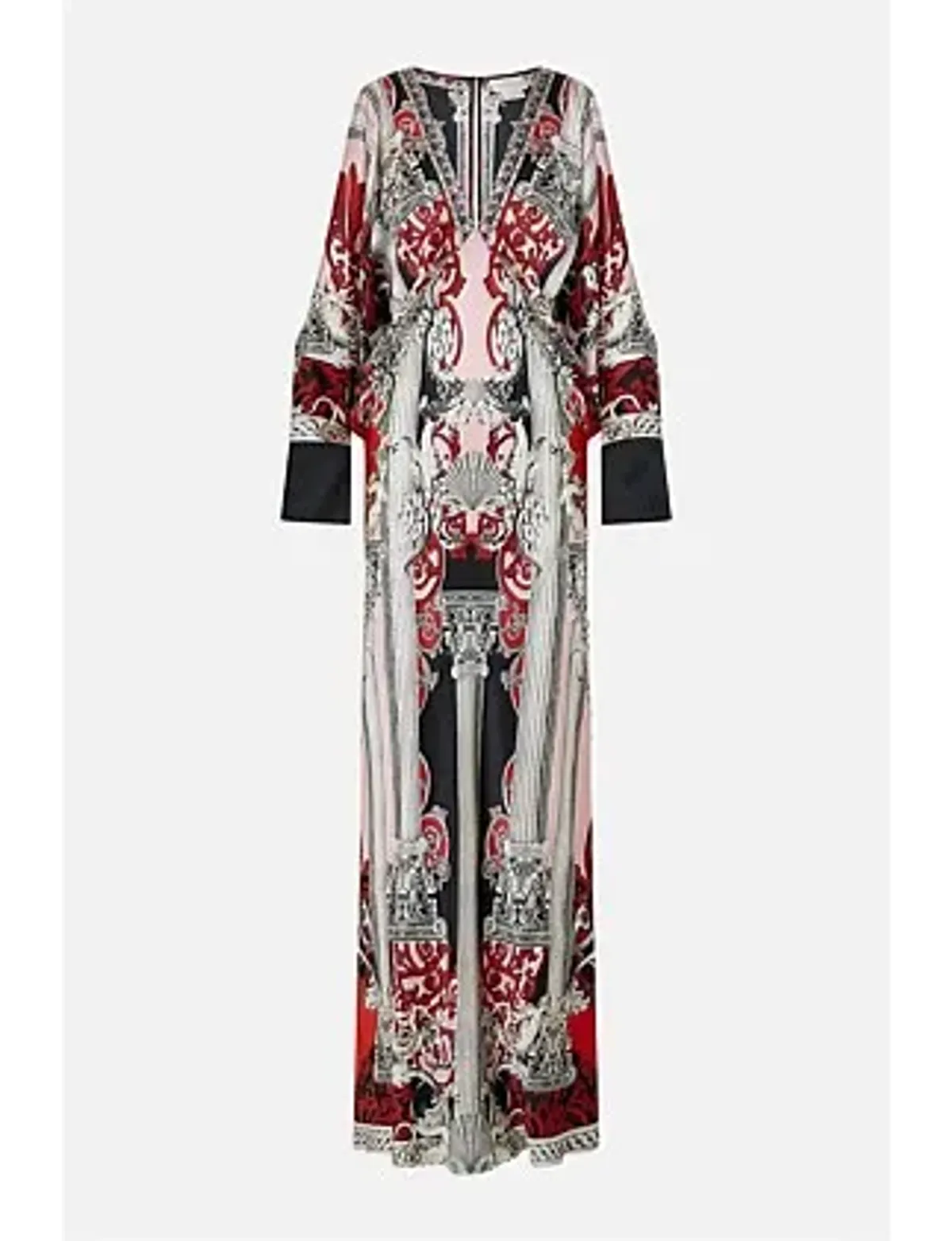 Camilla Plunge Neck Draped Shoulder Dress Size 16/XL - Image 3