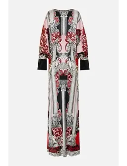 Camilla Plunge Neck Draped Shoulder Dress Size 16/XL for rent on The Volte - image 11