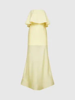 Sheike Gemini Maxi Dress Yellow Size 8 for rent on The Volte - image 4