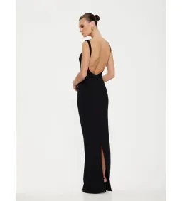Effie Kats Verona Gown Black Size 10 for rent on The Volte - image 3