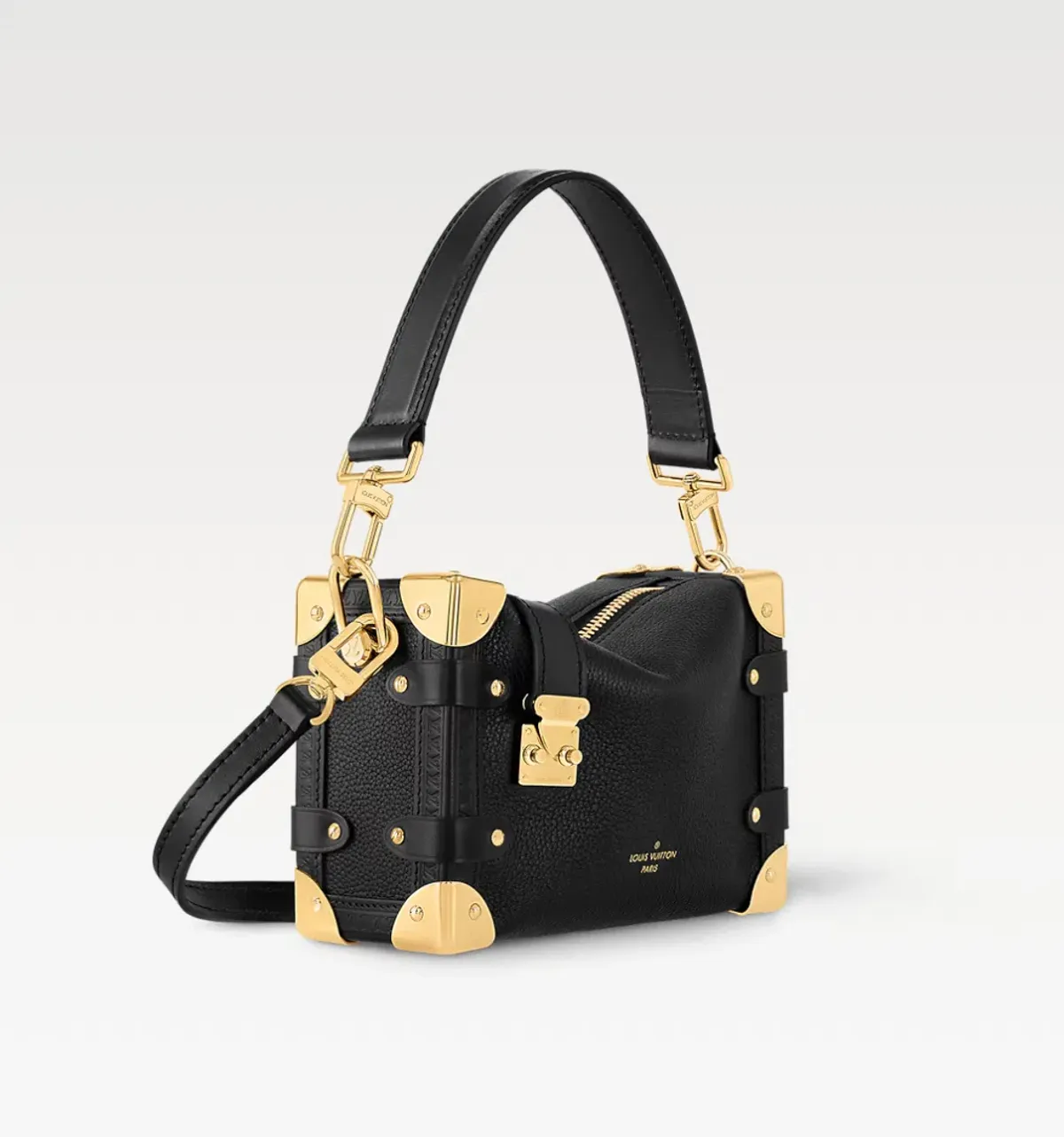 Louis Vuitton Side Trunk PM Black and Gold Bag - Image 2