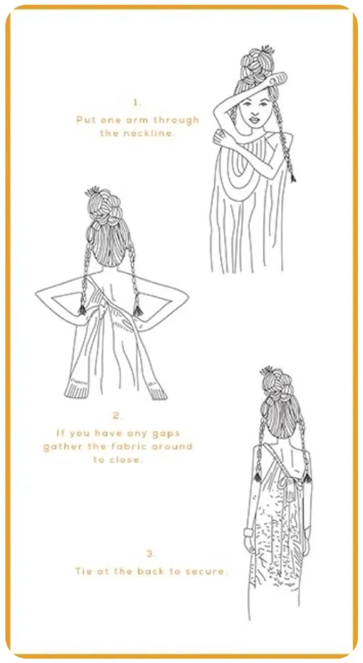 Camilla Gaudi Tribute Drawstring Dress Multi Print One Size - Image 4