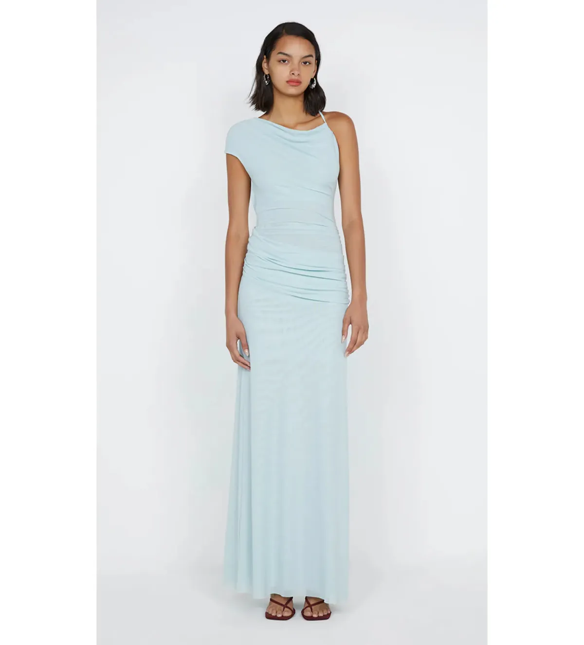 Bec & Bridge Alara Asym Maxi Dress Ocean Mist Size 8 - Image 1