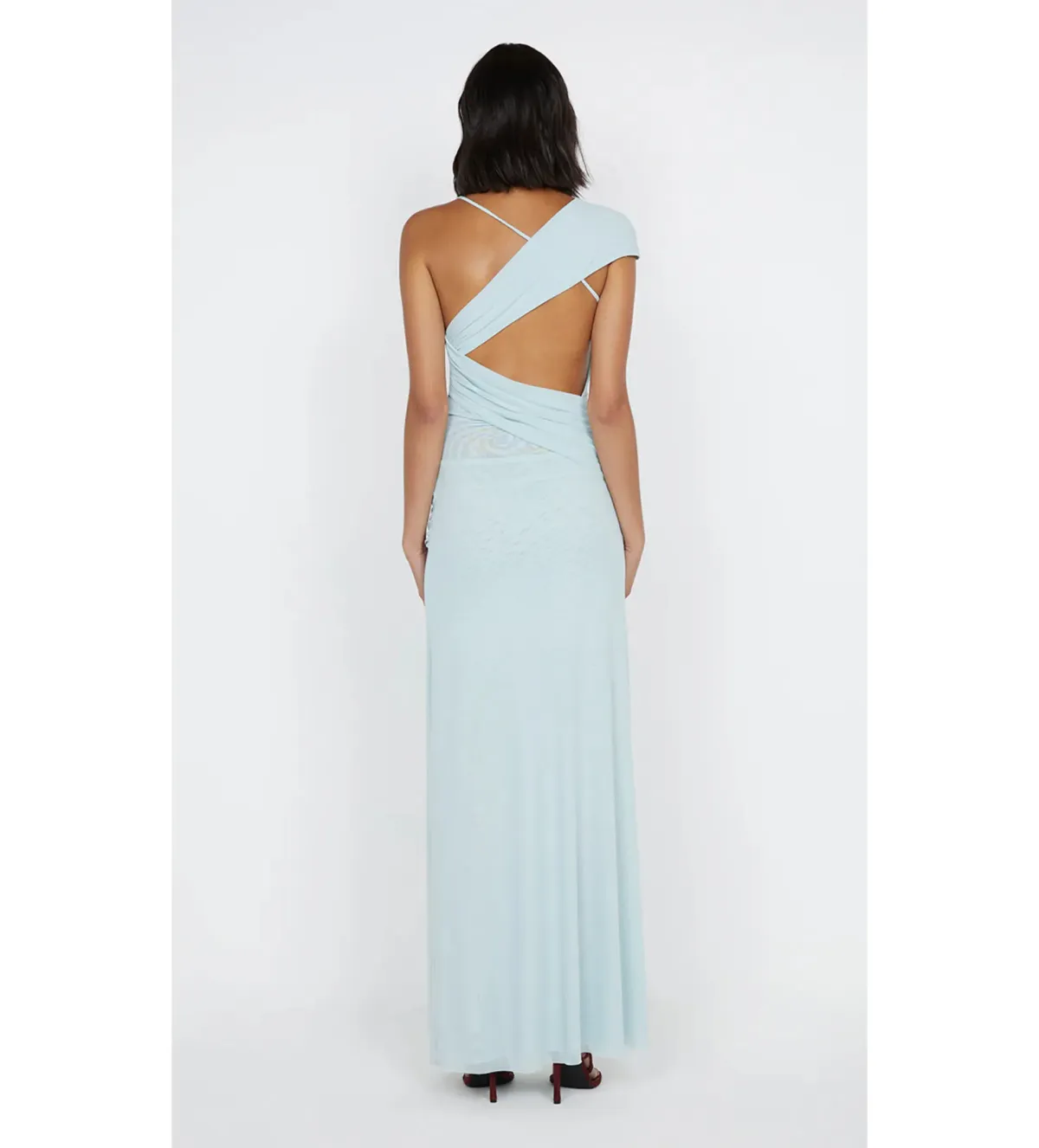 Bec & Bridge Alara Asym Maxi Dress Ocean Mist Size 8 - Image 4