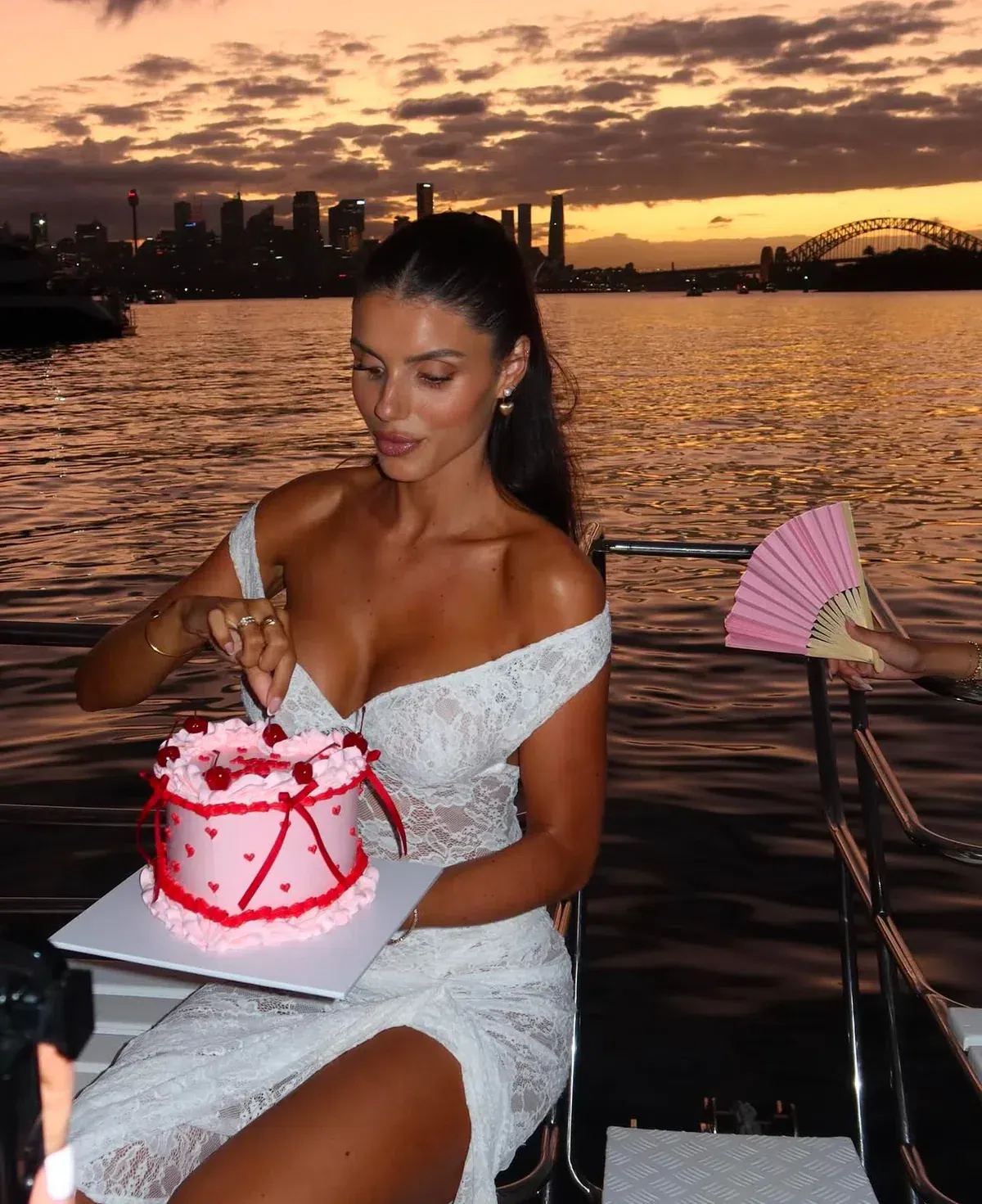 Natalie Rolt Aubrey Dress Maxi White Size AU 8 - Image 3