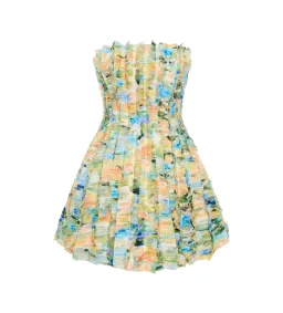 Aje Hybrid Sleeveless Mini Dress in Floral Haze Size AU 4 for rent on The Volte - image 4