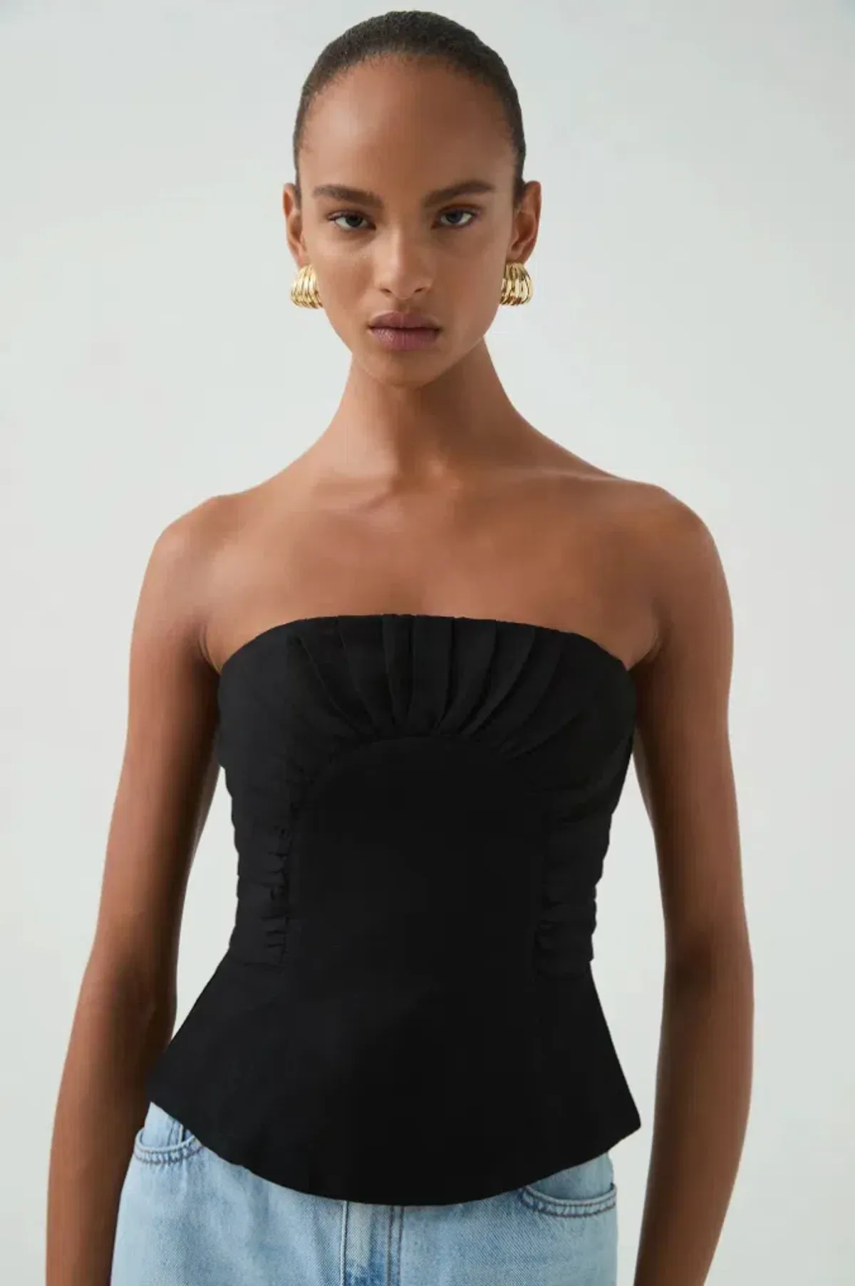 Aje Otta Bustier Black Size 6  - Image 2
