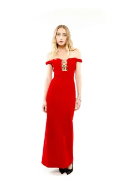 ALICE by Alice McCall Hero Gown Red Size 10 for rent on The Volte - image 1