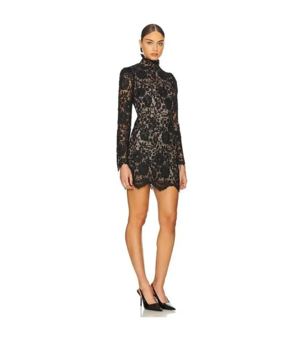 Stone Cold Fox Noosa Mini Dress in Black Size S/AU 8 - Image 2