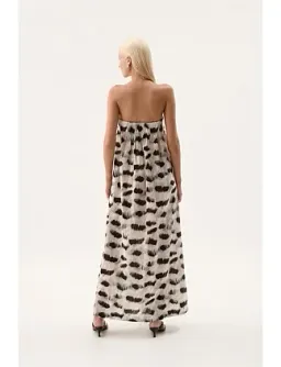 AJE Airlie Strapless Maxi Dress Multi Size 8/S for rent on The Volte - image 1