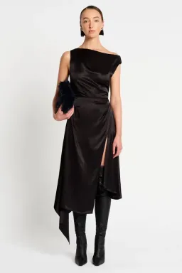 Sass & Bide Overdrive Dress Black 12 for rent on The Volte - image 1