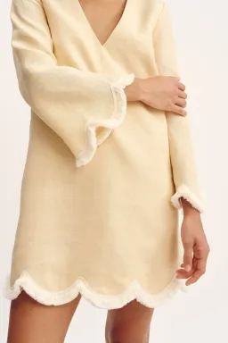 Posse the Label Essie Mini Kaftan Dusty Citron Size 10 for rent on The Volte - image 4