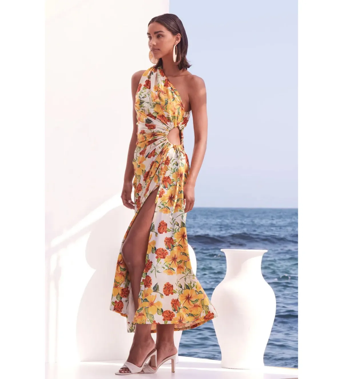 Sonya Moda Nour Yarden Maxi Dress Floral Size AU 10 - Image 3