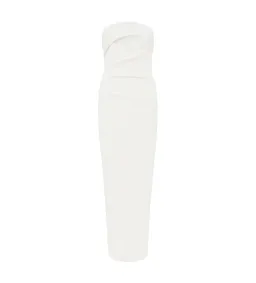 Manning Cartell Fast Forward Strapless Midi Dress in White Size 10 for rent on The Volte - image 4