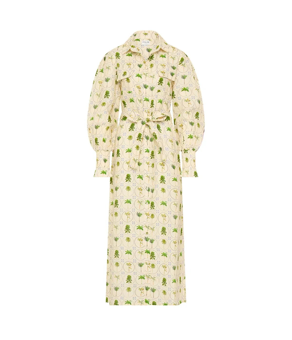 Palm Noosa Marigold Dress Tropical Palm Size 10 - Image 4