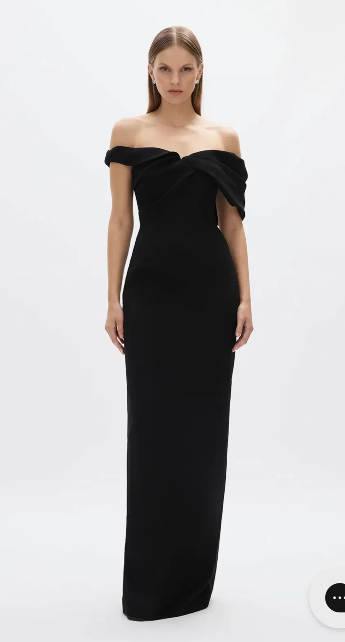 Rachael Gilbert Mattie Full Length Gown Black Size 8 - Image 2