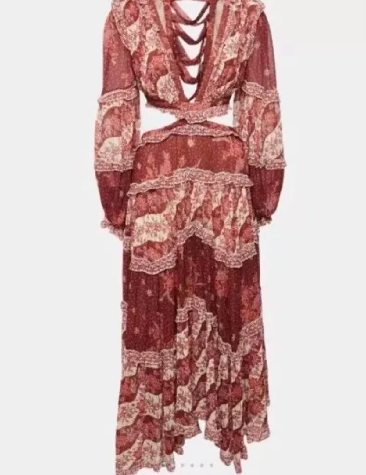 Zimmermann Eyes On Summer Maxi Dress Size AU 12 - Image 5