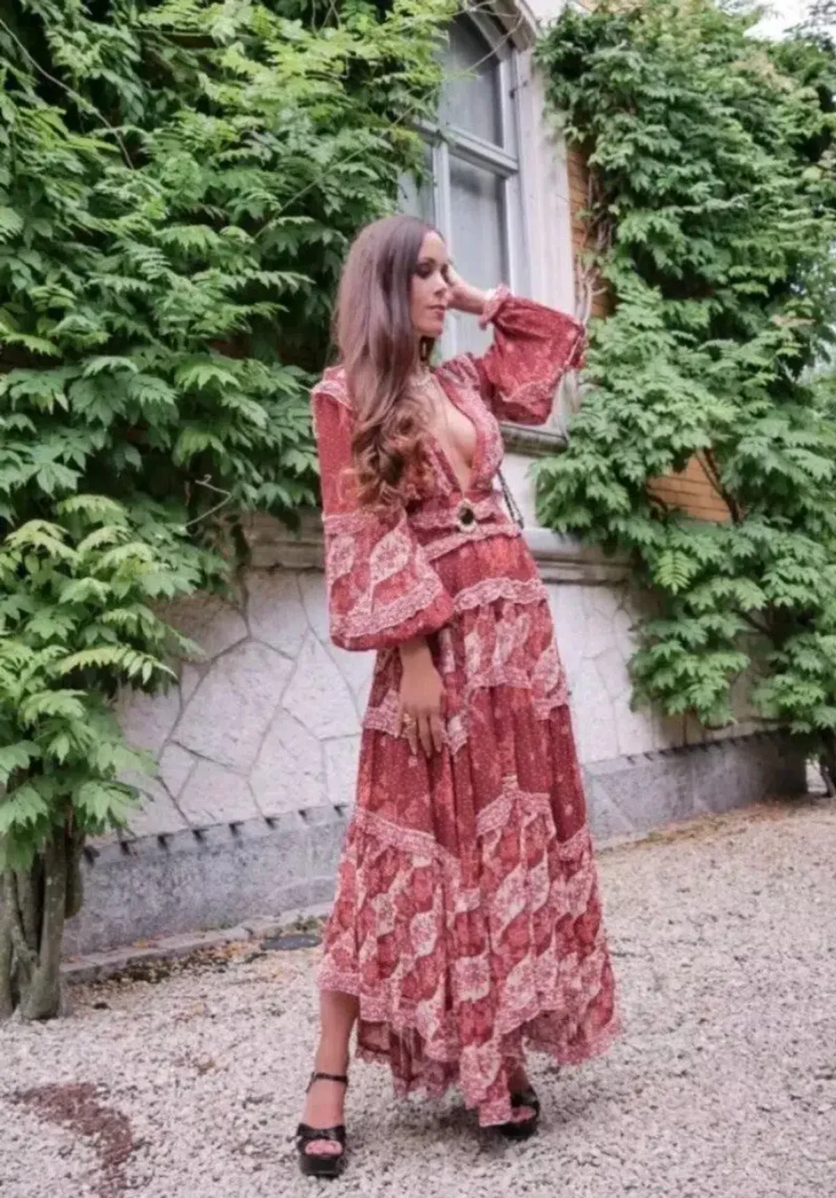 Zimmermann Eyes On Summer Maxi Dress Size AU 12 - Image 8