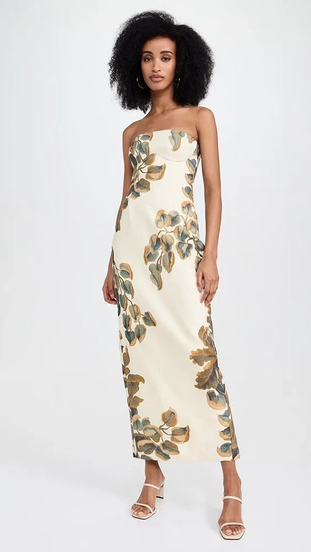 Sir the Label Evalita Column Midi Pine Valley Size AU 6 - Image 1