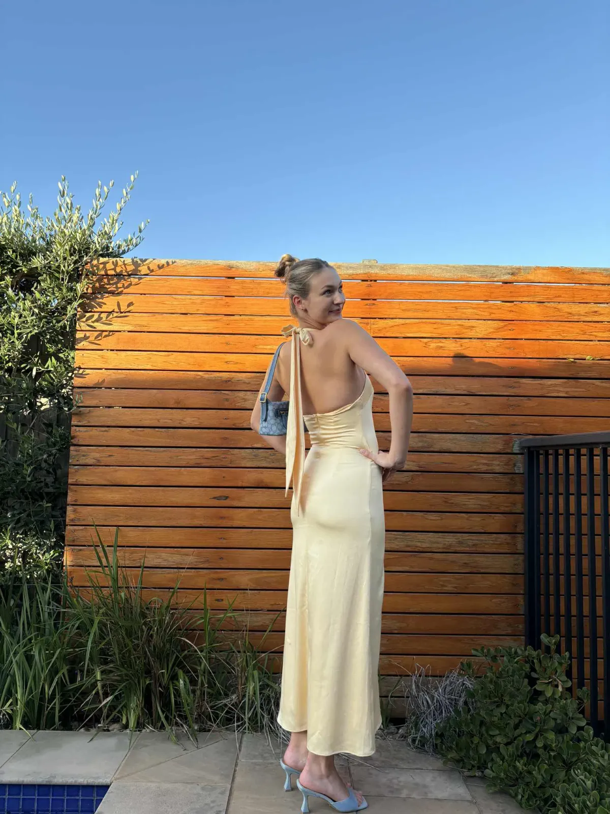Kookai Milan Maxi Dress in Yellow Size AU  6 - Image 1