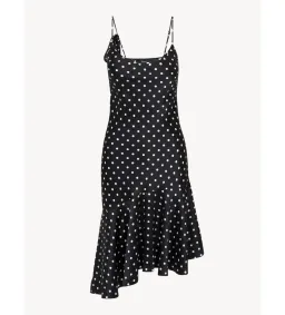 Realisation Par The Cassidy Dress in Black Polka Dot Print Size S / AU 8 for rent on The Volte - image 4