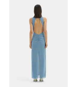 Sir the Label Ruby Open Back Maxi Gown Aqua Blue Size 0 / AU 6 for rent on The Volte - image 2