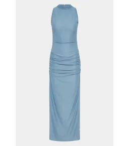 Sir the Label Ruby Open Back Maxi Gown Aqua Blue Size 0 / AU 6 for rent on The Volte - image 3
