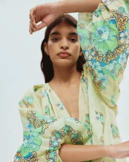 Alemais Velma Mini Dress Seafoam Size AU 14 for rent on The Volte - image 5