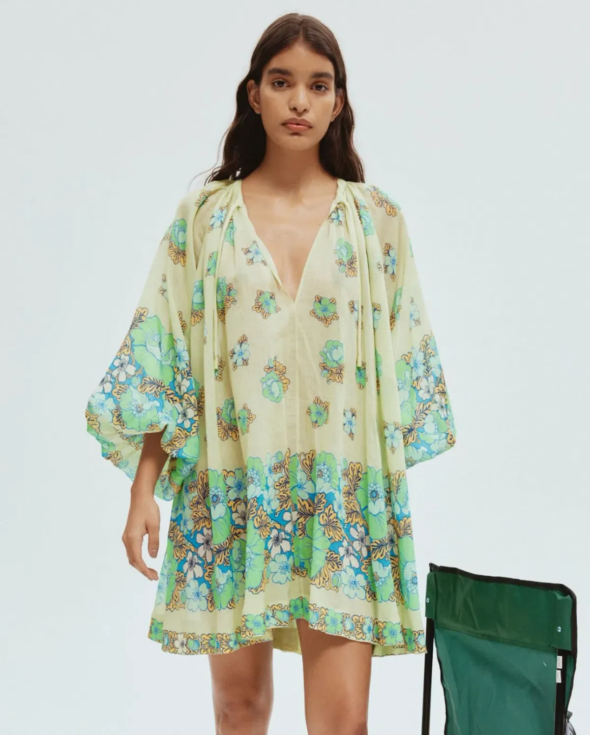 Alemais Velma Mini Dress Seafoam Size AU 14 - Image 1