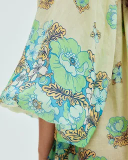 Alemais Velma Mini Dress Seafoam Size AU 14 for rent on The Volte - image 3