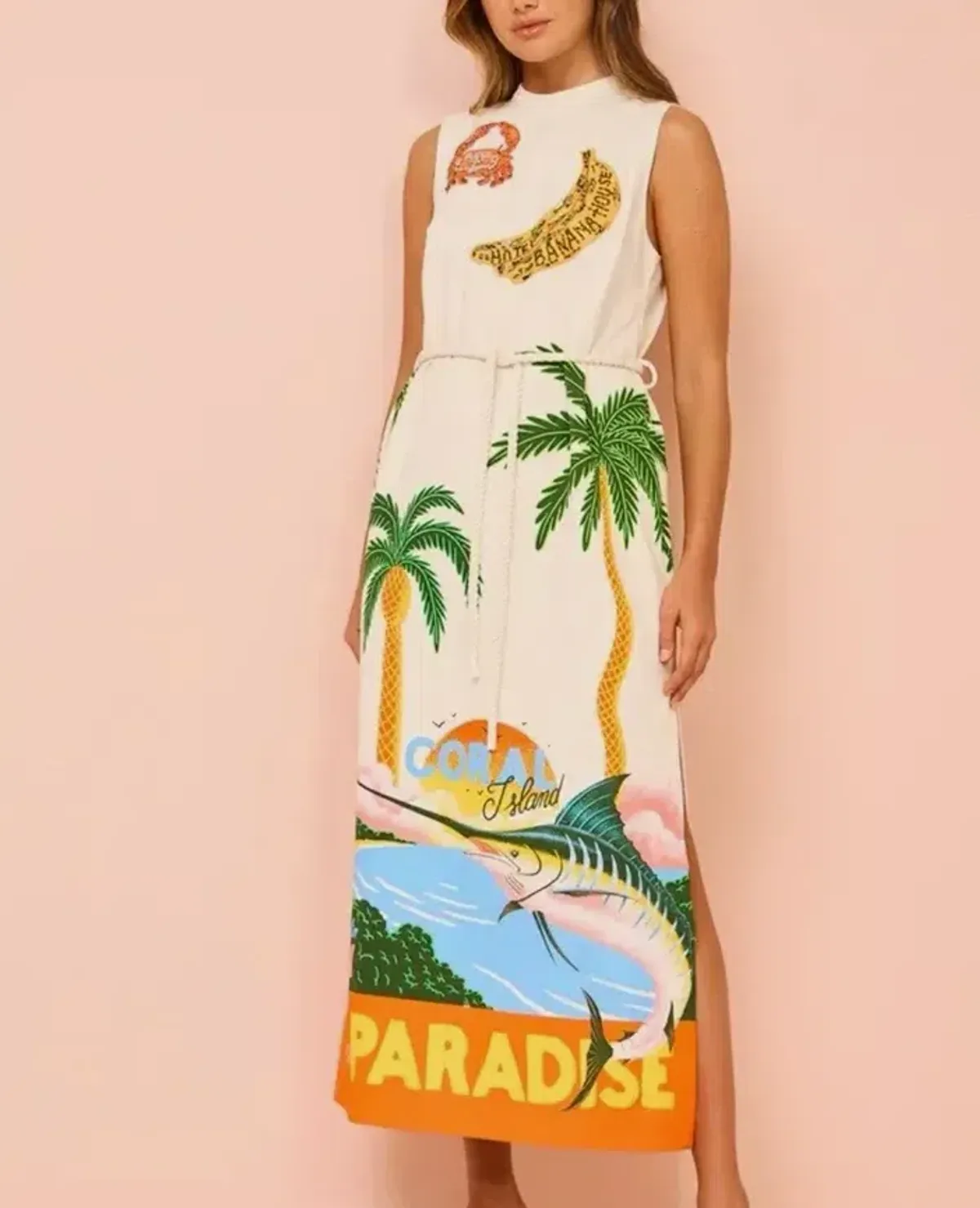 Alemais Samaki Midi Maxi Dress Size 14 - Image 7