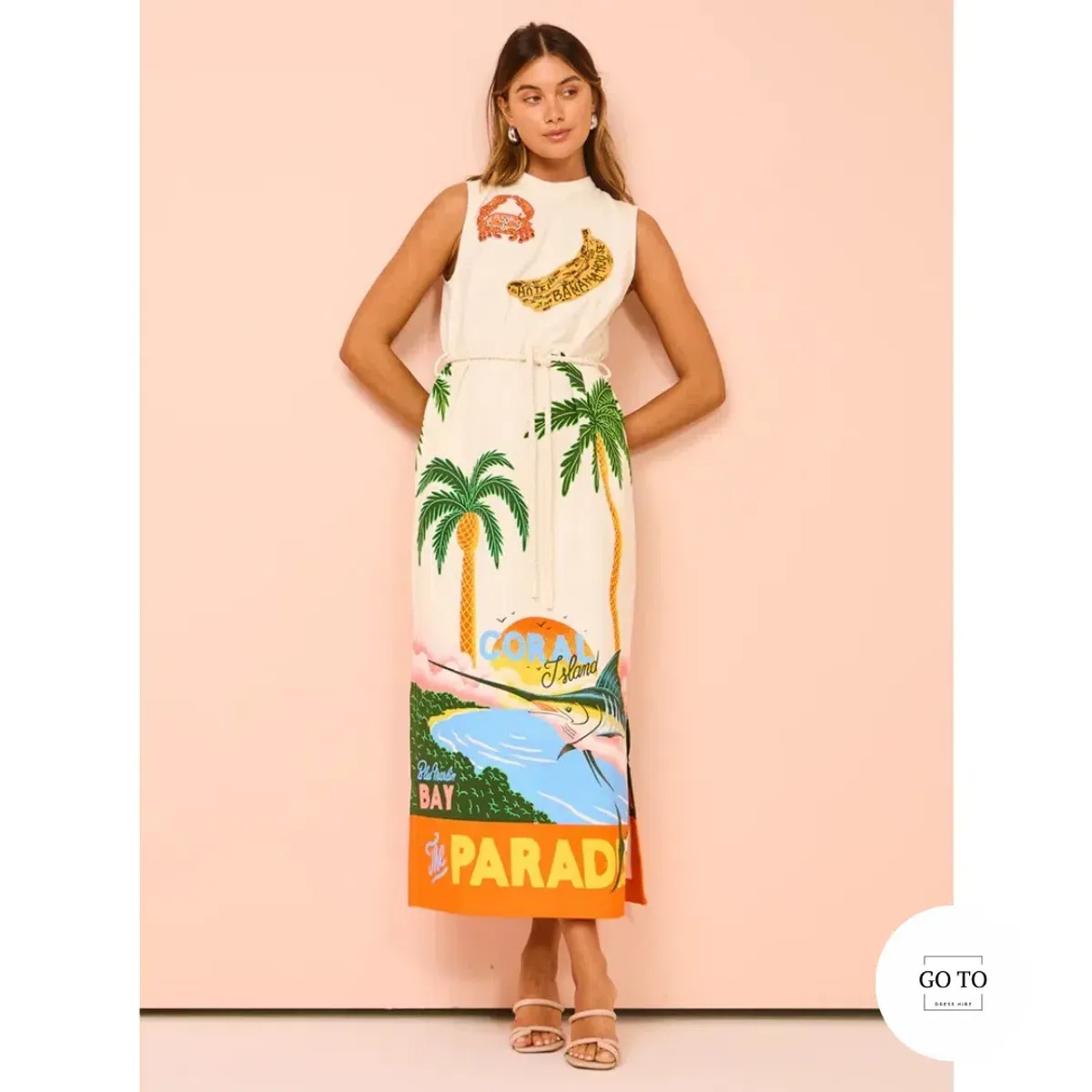 Alemais Samaki Midi Maxi Dress Size 14 - Image 10