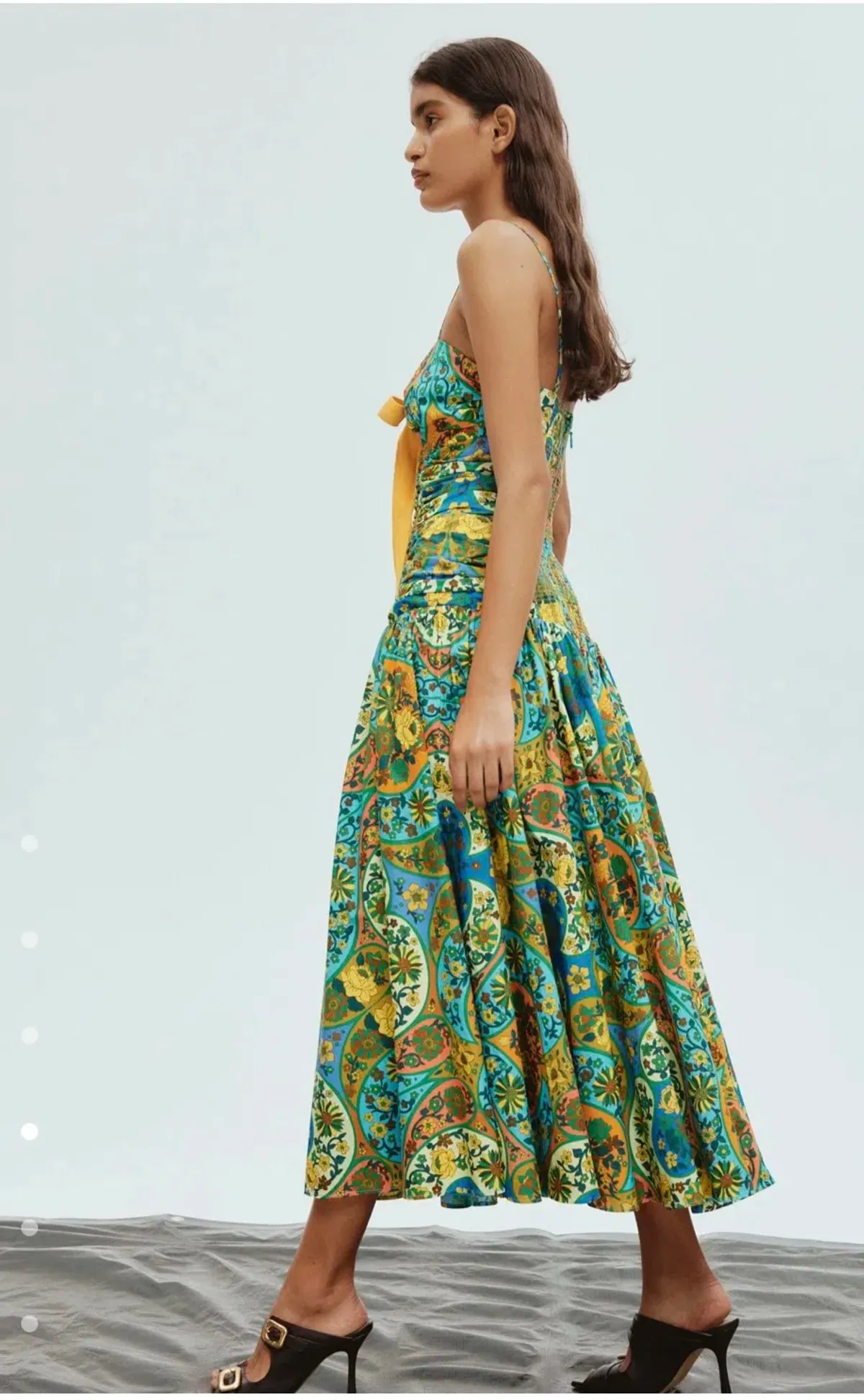 Alemais Sofie Midi Dress Size 10 - Image 3