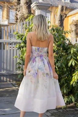 Zimmermann Dawning Corset Dress Multi Hydrangea Size 3 / AU 14 for rent on The Volte - image 3