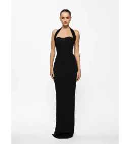 Effie Kats Marian Maxi Gown in Black Size 6 for rent on The Volte - image 1