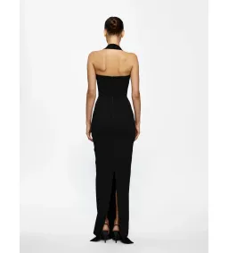 Effie Kats Marian Maxi Gown in Black Size 6 for rent on The Volte - image 4